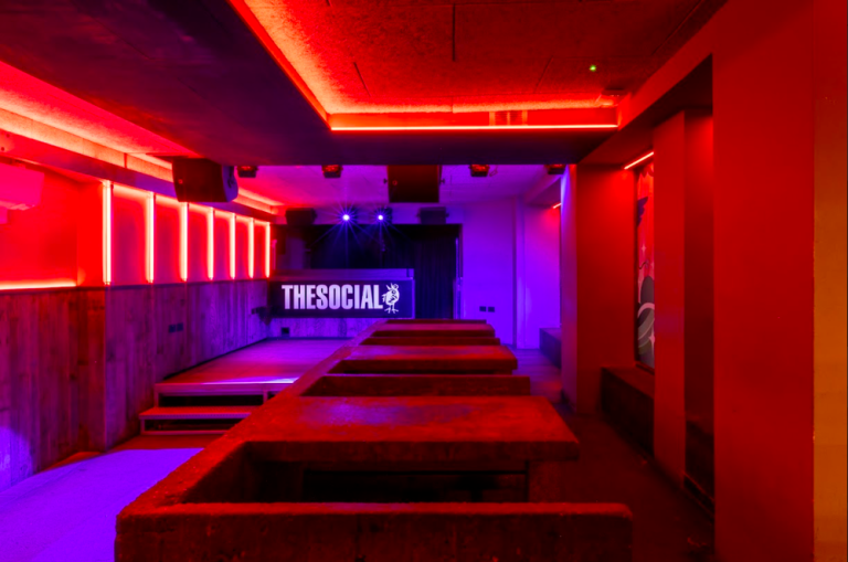 photograph off the venue - The social