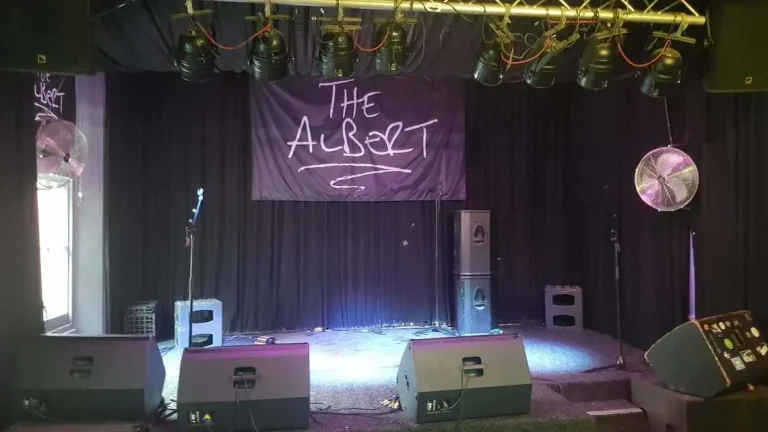 photograph of the Prince Albert stage